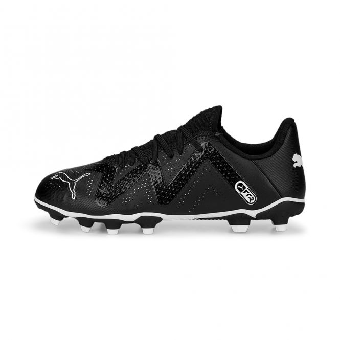 Puma FUTURE PLAY FG/AG Jr Fussballschuh - black white