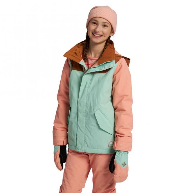 Burton Elodie Kinder Ski-/ Snowboardjacke - faded jade