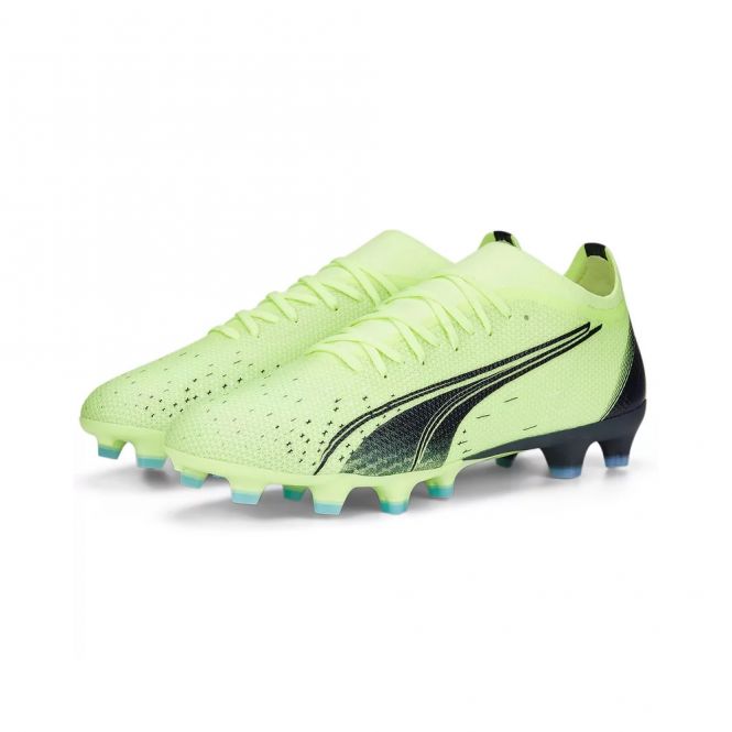 Puma ULTRA MATCH FG/AG Fussballschuh - fizzy light parisian night blue glimmer