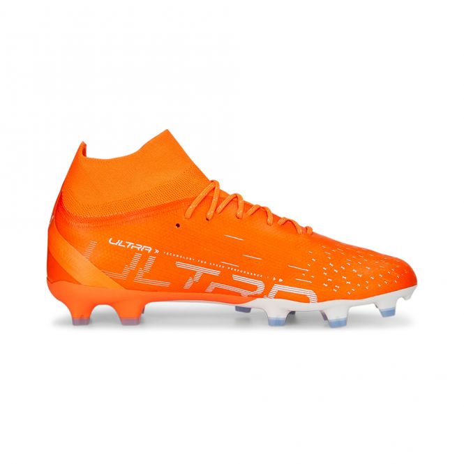 Puma ULTRA PRO FG/AG Fussballschuh - orange weiss blau