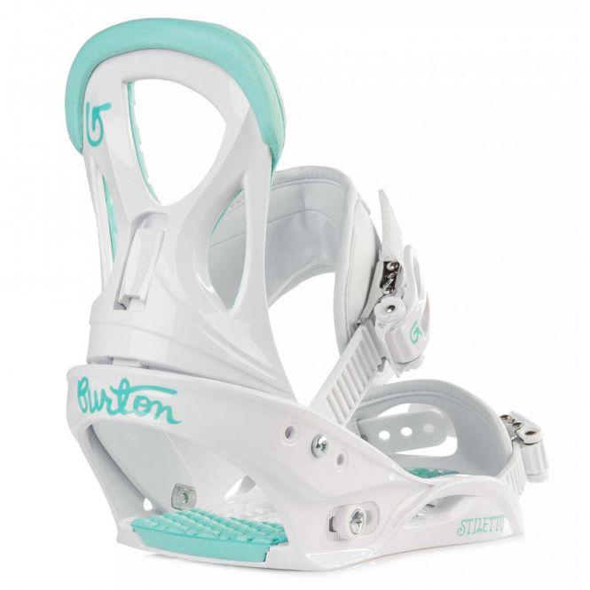 Burton Stiletto Re:Flex Damen Snowboardbindung - White Blanc