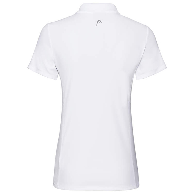 Head Club Tech Polo Damen - weiss