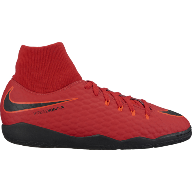 Nike Jr HypervenomX Phelon III DF IC Rot