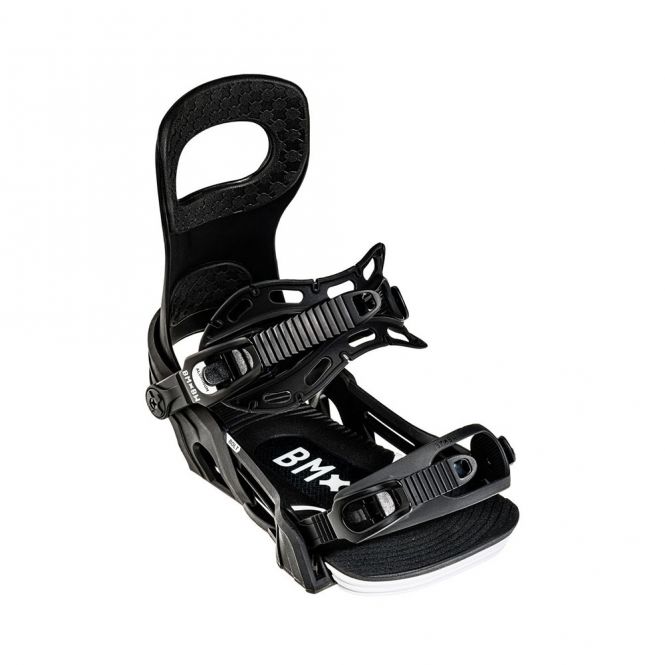 BENT x METAL Bolt Snowboard Bindung - black