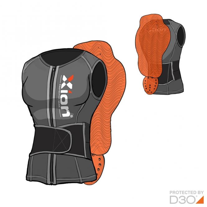 XION NS Vest Freeride-V1 Damen Rückenprotektor