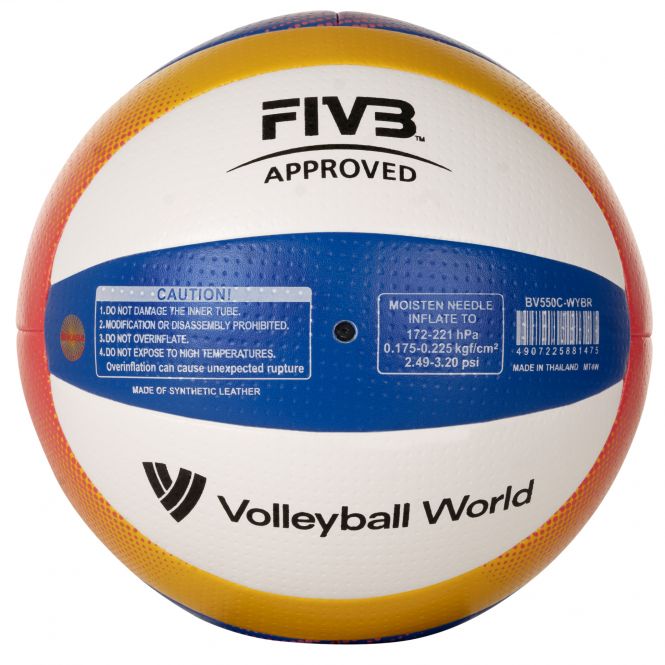 MIKASA BV550C Volleyball Beach Pro - Official Game Ball