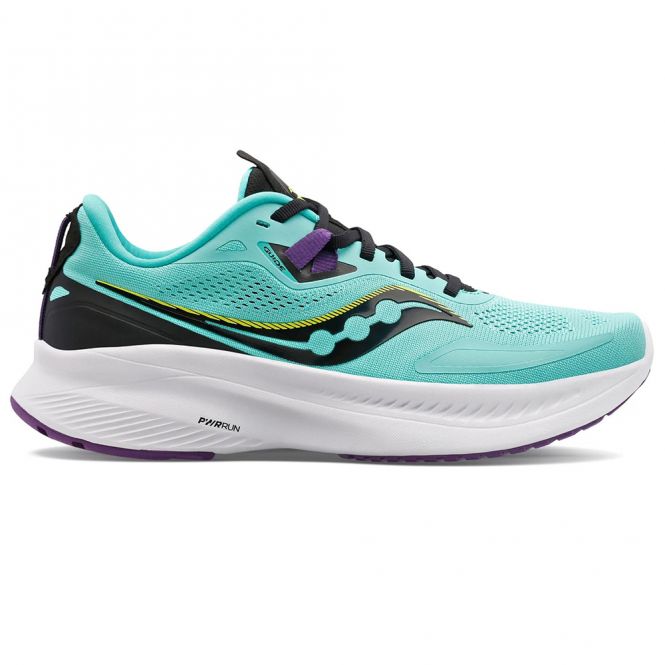 saucony Guide 15 Damen Stabilitäts- Laufschuh - cool/mint