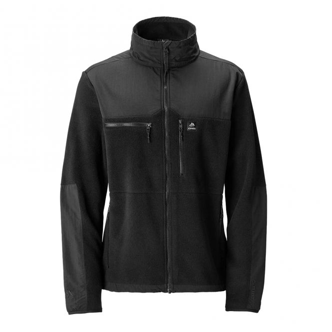 Jones Base Camp Recycled Fleece Jacke - black 2024