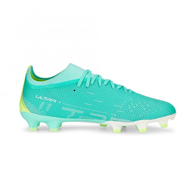 Puma ULTRA MATCH FG/AG Wn's Damen Fussballschuh - Electric Peppermint/White-Fast Yellow