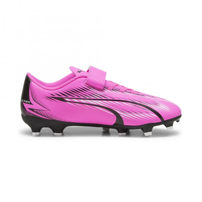 Puma ULTRA PLAY FG/AG V JR Fussballschuh - poison pink