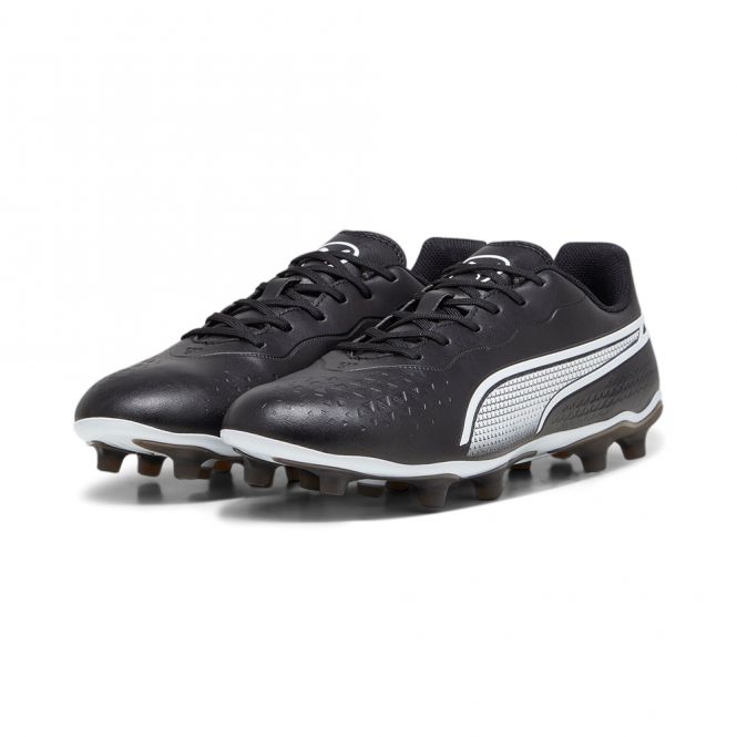 Puma KING MATCH FG Fussballschuh - schwarz weiss