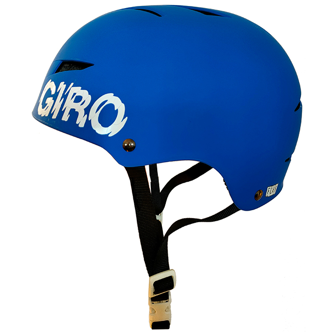 GIRO FLAK Skatehelm Matt Blau / B-Ware