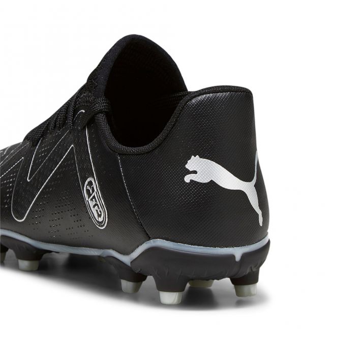 Puma FUTURE PLAY FG/AG JR Fussballschuh - black silver