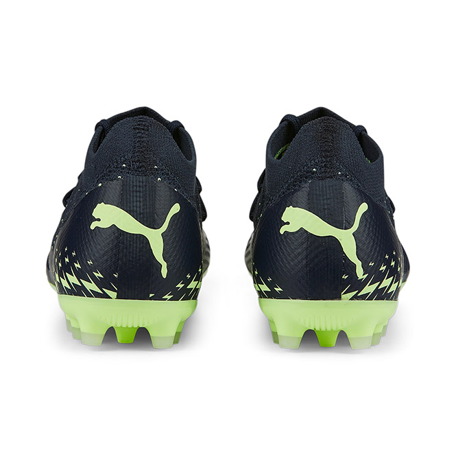 Puma FUTURE Z 3.4 MG JR Rasen + Kunstrasenschuh - parisian night fizzy light pistachio