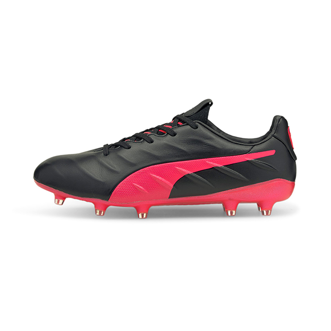 Puma King Platinum FG Fussballschuh - schwarz pink