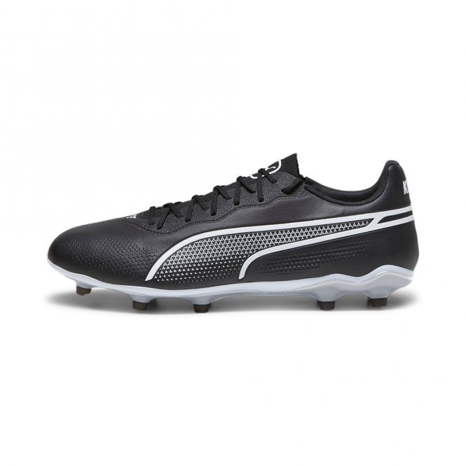 Puma KING PRO FG Fussballschuh - schwarz weiss