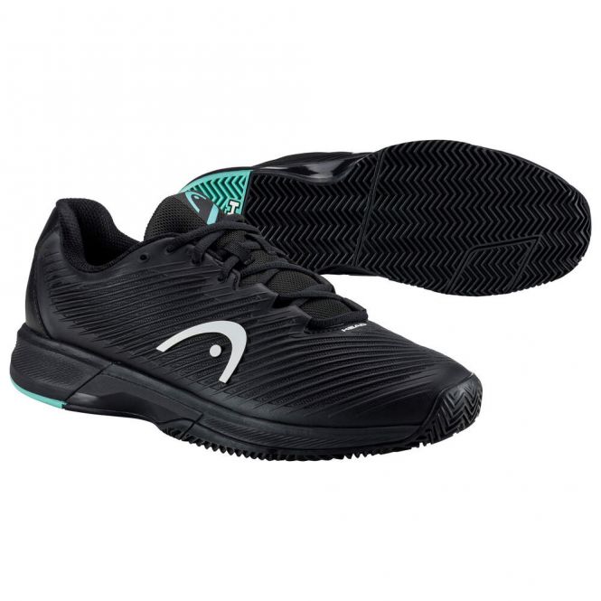 Head Revolt Pro 4.0 Clay Herren Tennisschuh - black/teal 2023