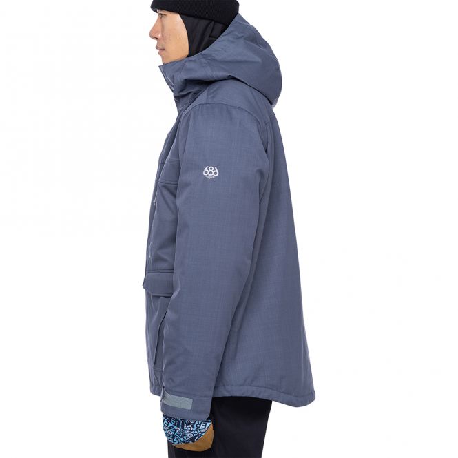 686 Infinity Insulated Herren Ski-/ Snowboardjacke - orion blue texture