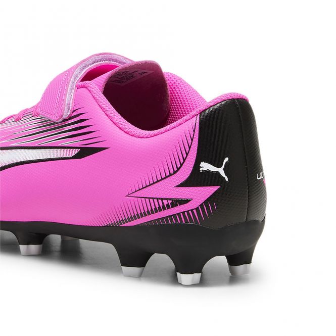 Puma ULTRA PLAY FG/AG V JR Fussballschuh - poison pink