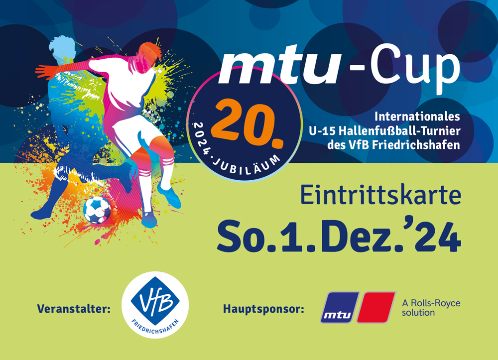 Tickets für den 20. MTU-CUP am 30.11 und 01.12.24