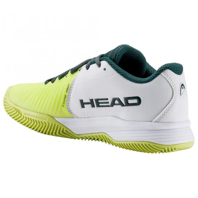 Head Revolt Pro 4.0 Clay Kinder Tennisschuh - Grün/Weiss 2023