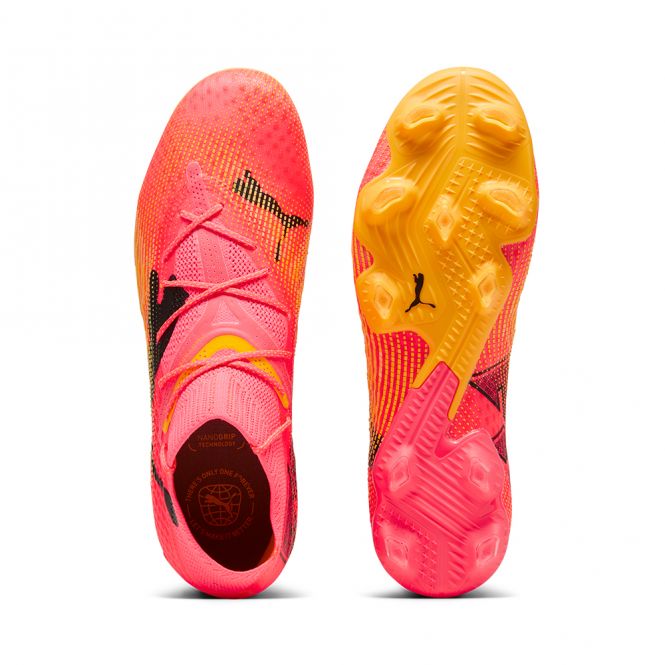 Puma FUTURE 7 ULTIMATE FG/AG Fussballschuh - Sunset Glow/Black Sun Stream