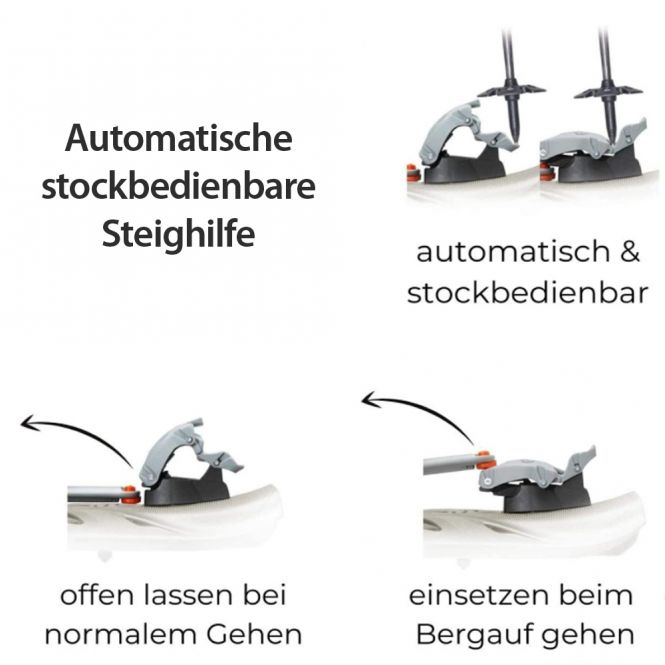 INOOK Odalys Allround-Schneeschuhe - Größen (EU 34>42)