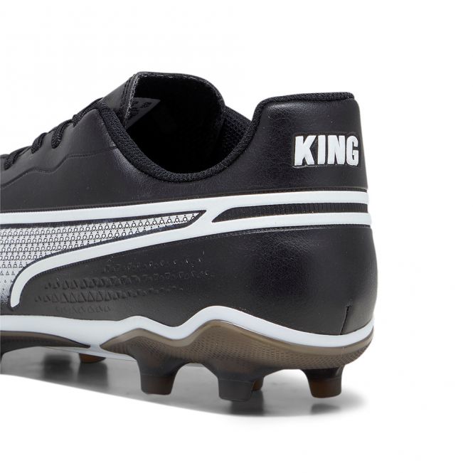 Puma KING MATCH FG Fussballschuh - schwarz weiss