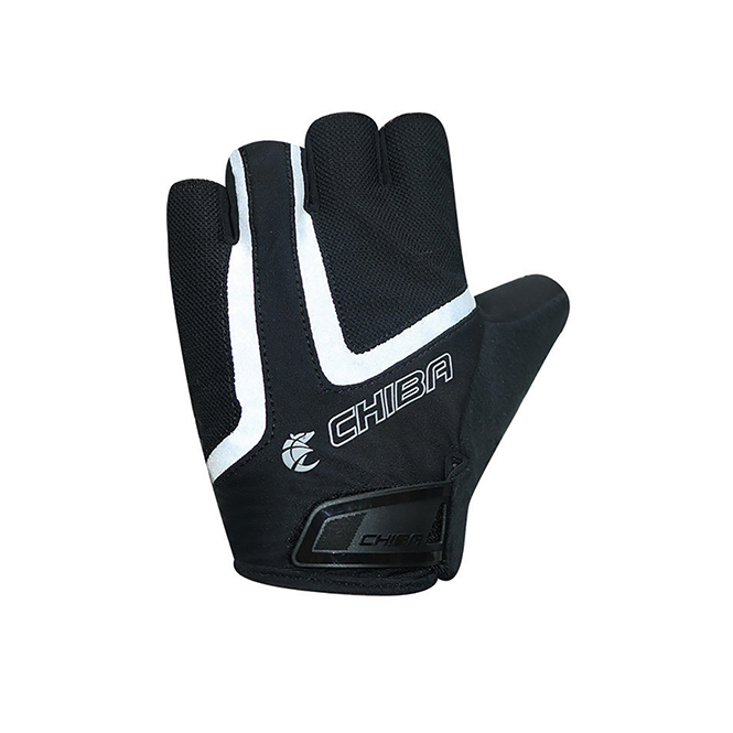 Chiba Gel Air Reflex Fahrrad Handschuhe schwarz