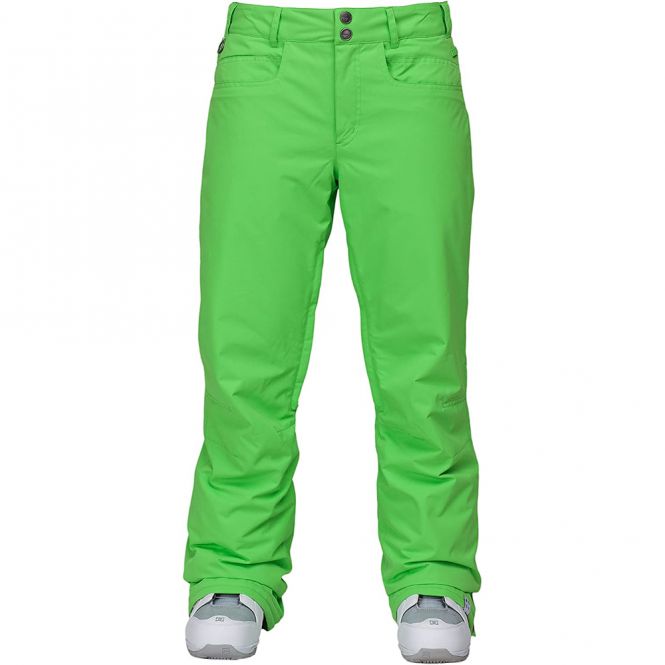 ROXY "she is the one pant" Ski/- Snowboard Hose - neongrün