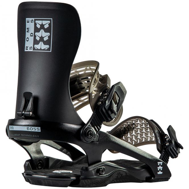 ROME SDS 390 Boss Snowboardbindung - Black 2023