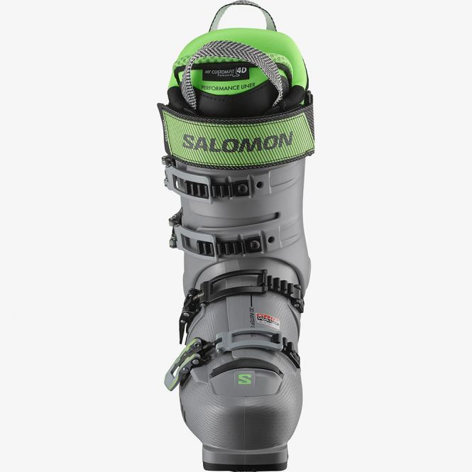 Salomon S/PRO Alpha 120 Herren Skischuhe - grau grün 2023