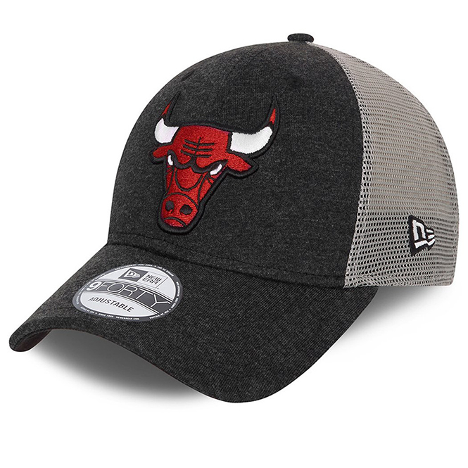 New Era 9Forty Trucker Cap HOME FIELD Chicago Bulls - schwarz weiss