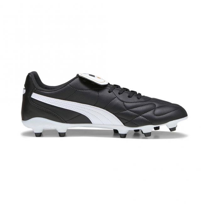 Puma KING TOP FG/AG Fussballschuh - schwarz weiss