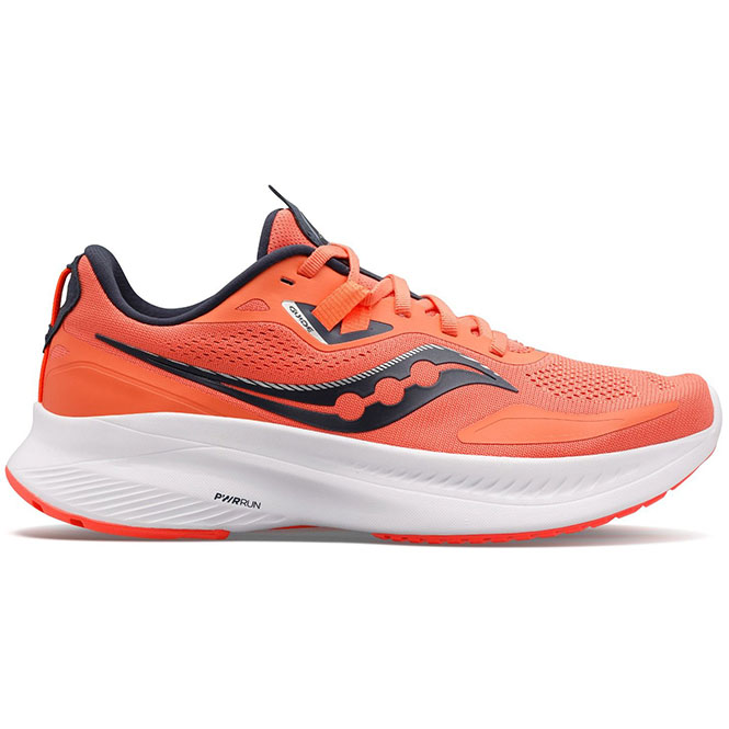 saucony Guide 15 Damen Laufschuh - neon orange