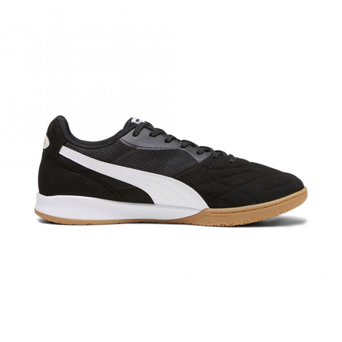 Puma KING TOP IT Hallenschuh - schwarz weiss