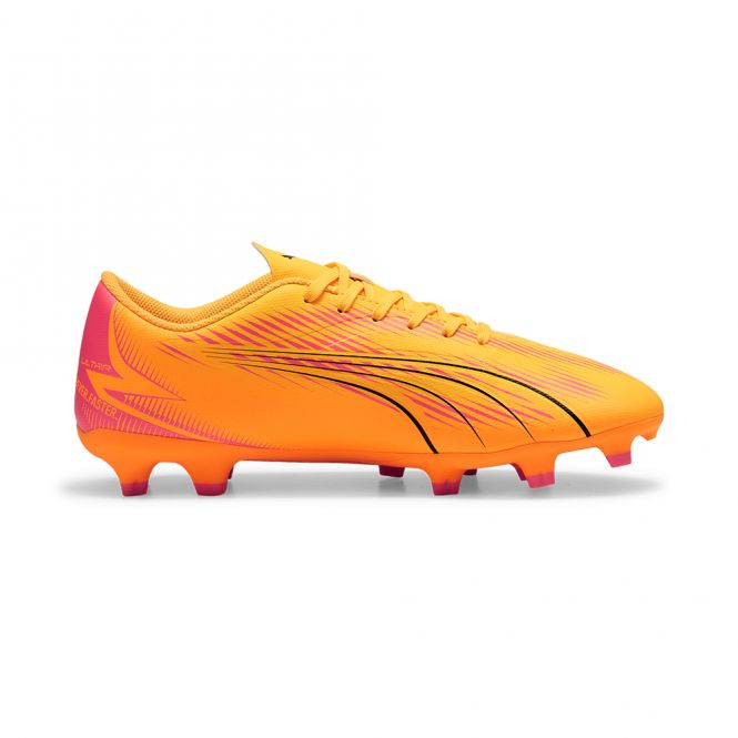 Puma ULTRA PLAY FG/AG Fussballschuh - Sun Stream/Black Sunset Glow