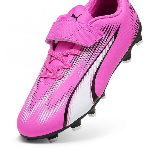 Puma ULTRA PLAY FG/AG V JR Fussballschuh - poison pink