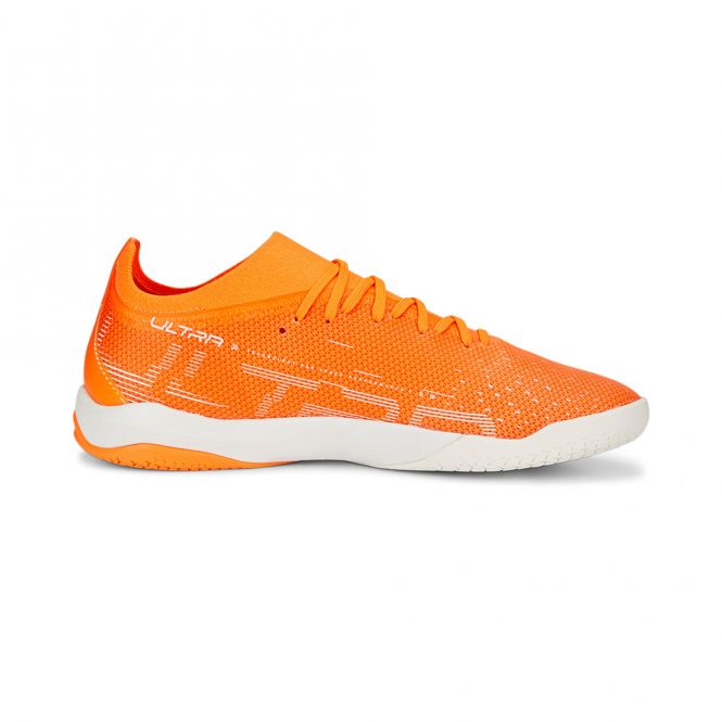 Puma ULTRA MATCH IT Hallenschuh - ultra orange white blue glimmer