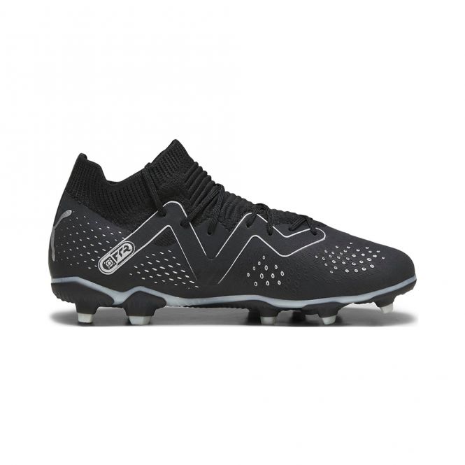 Puma FUTURE MATCH FG/AG JR Fussballschuh - black silver