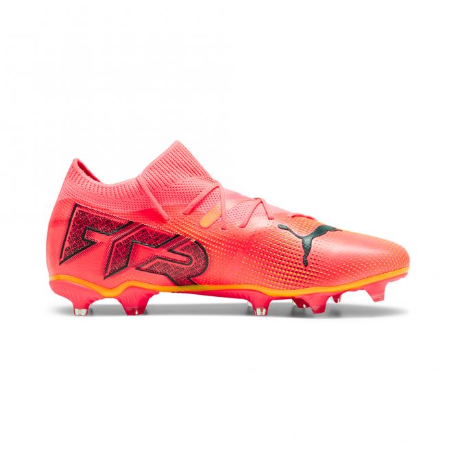 Puma FUTURE 7 MATCH FG/AG Fussballschuh - Sunset Glow/Black Sun Stream