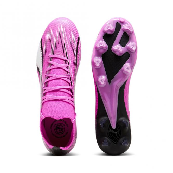 Puma ULTRA MATCH FG/AG Fussballschuh - poison pink