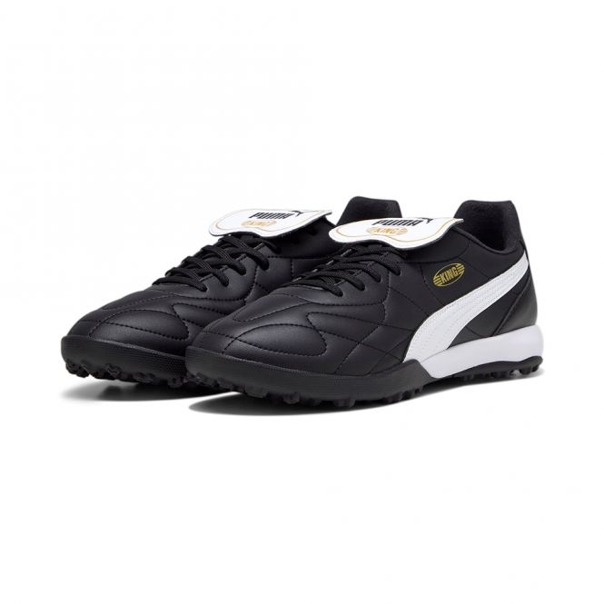 Puma KING TOP TT Kunstrasenschuh - schwarz weiss