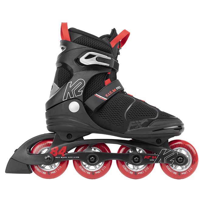 K2 F.I.T. 84 PRO Inline Skate Black/Red