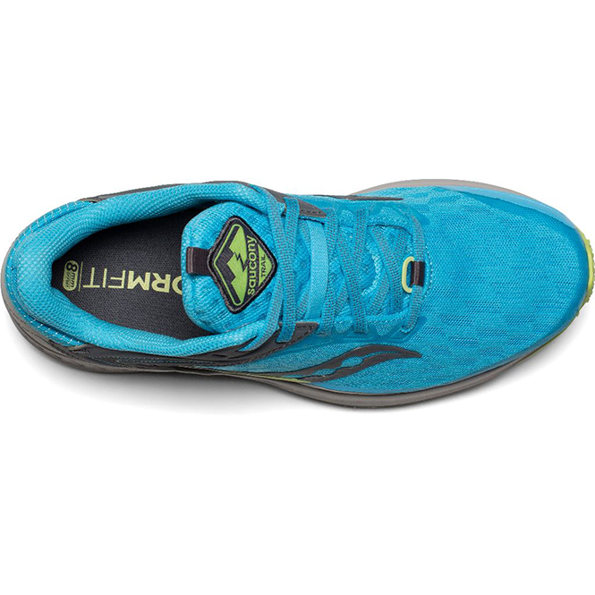 saucony Canyon TR Future Damen Trail Laufschuh - Blaze/Lime