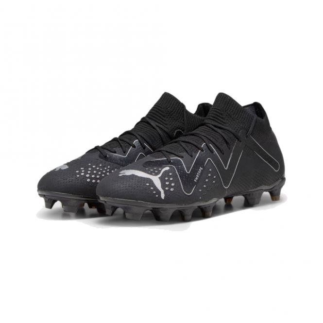 Puma FUTURE PRO FG/AG Fussballschuh - black silver