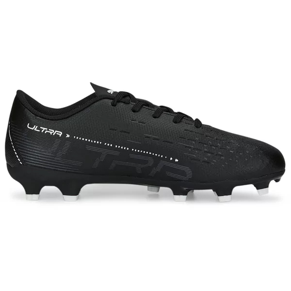 Puma ULTRA PLAY FG/AG Jr. Fussballschuh - schwarz weiss