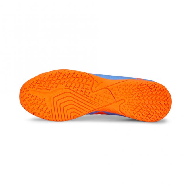 Puma FUTURE PLAY IT Hallenschuh - blue glimmer white ultra orange