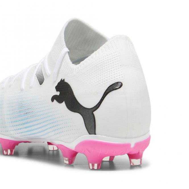 Puma FUTURE 7 MATCH FG/AG Fussballschuh - white poison pink