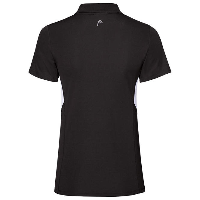 Head Club Tech Polo Damen - schwarz